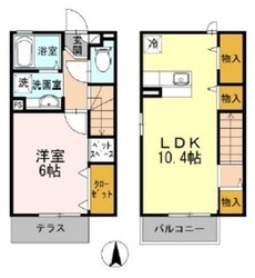 シャルマンの物件間取画像